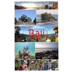 Calendário Ásia - Indonésia - Bali -