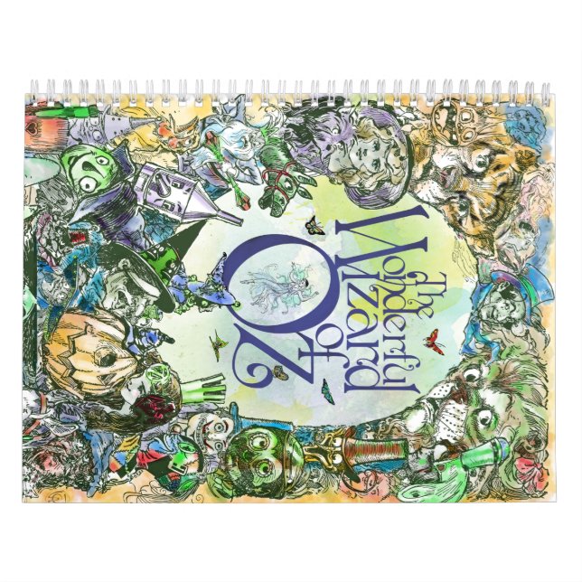 Calendário ASSISTENTE CLÁSSICO de OZ HORIZONTAL - A qualquer  (Capa)