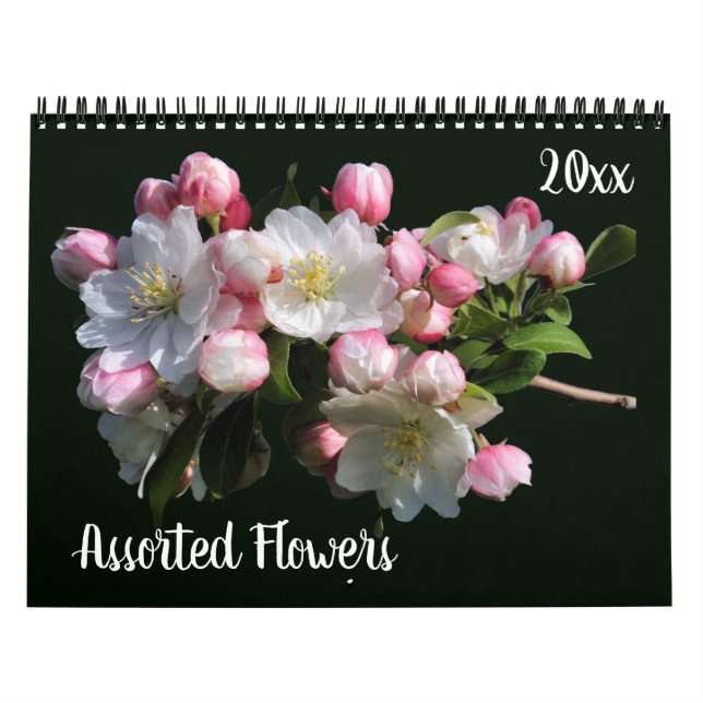 Calendário Assorted Flowers   (Capa)