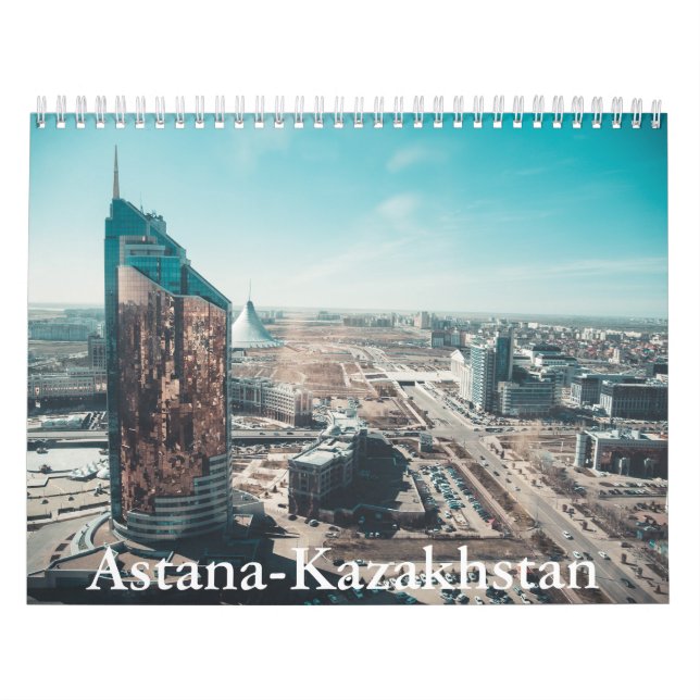 Calendário Astana-Kazakhstan Calendar (Capa)