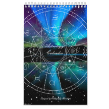 Astrologia Calender com planetas