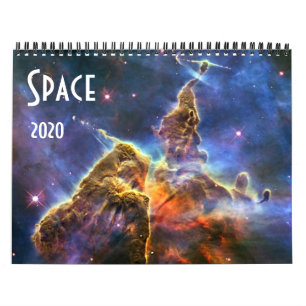 Calendário Astronomia do Universo Espacial da NASA Galáxia 20