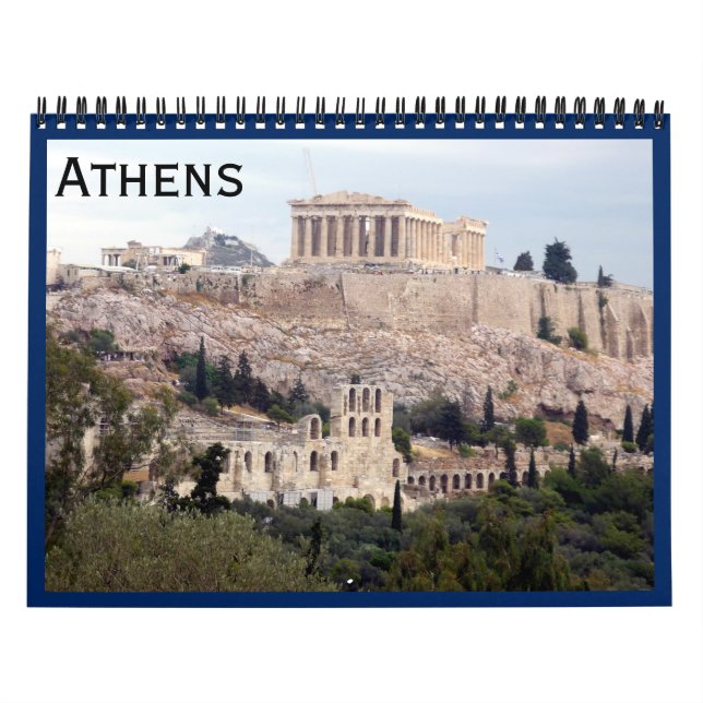 Calendário atenas 2025 (Capa)