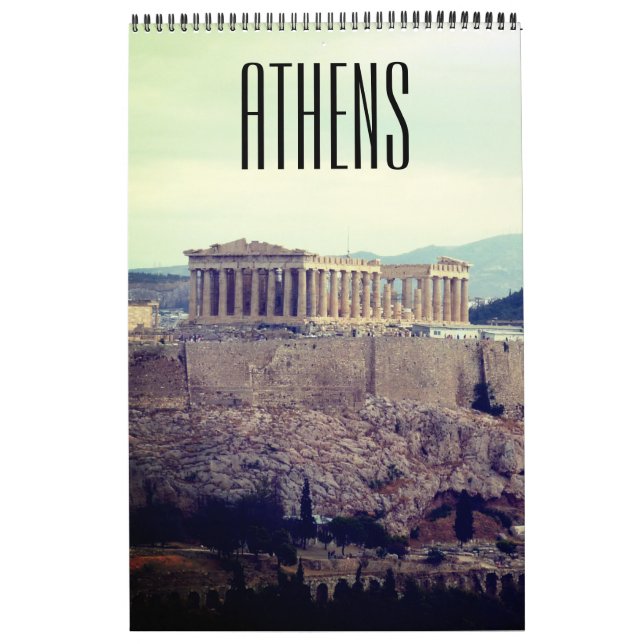 Calendário atenas grécia (Capa)