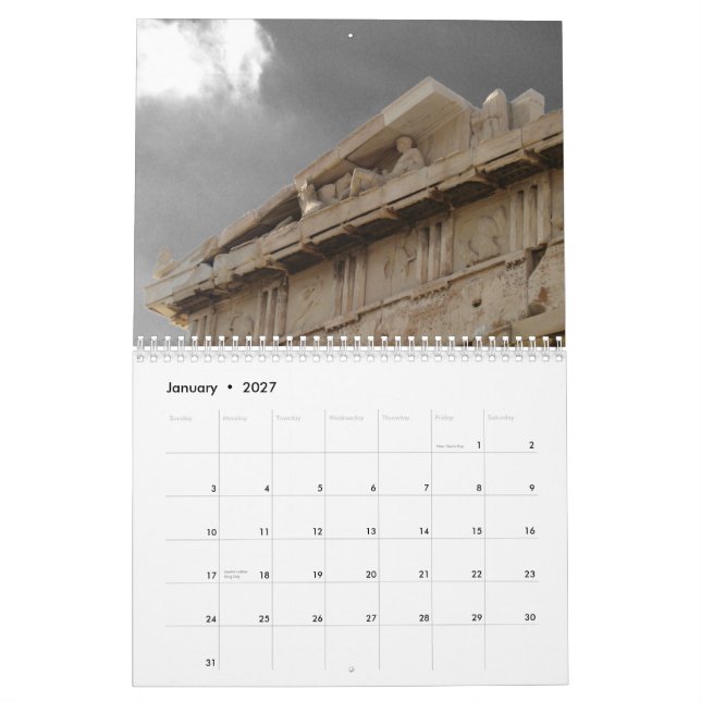 Calendário Atenas/piscina (Jan 2027)