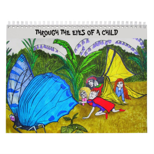 CALENDÁRIO ATRAVÉS DOS OLHOS DE UMA CRIANÇA (Capa)