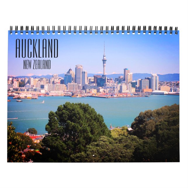 Calendário auckland 2025 (Capa)