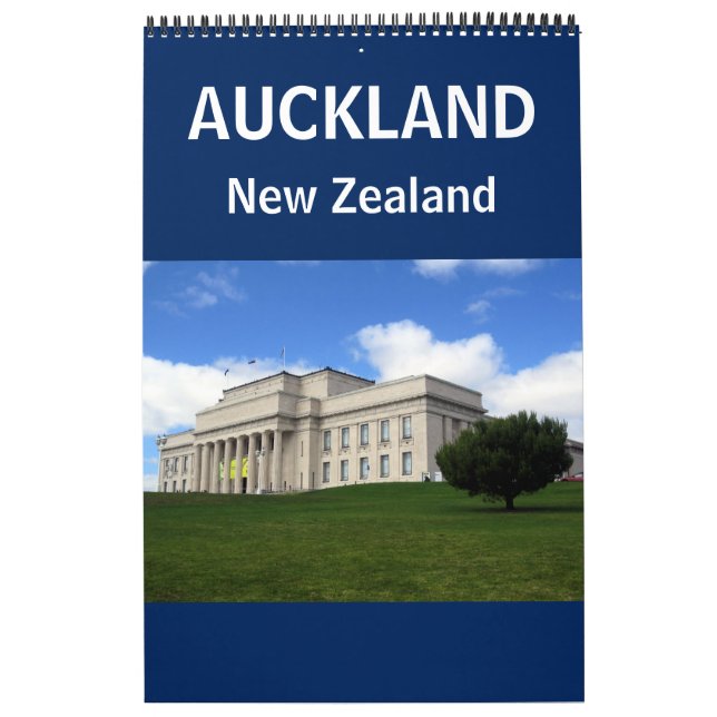 Calendário auckland nz 2025 (Capa)