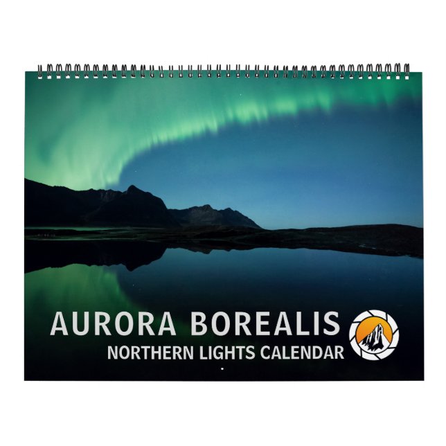 Calendário Aurora Boreal 2027 (Capa)