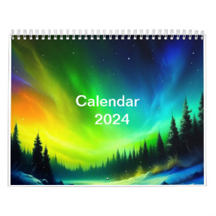 Calendário Aurora Borealis