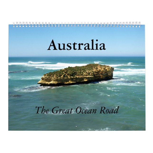Calendário Austrália - A Estrada do Oceano Excelente (Capa)