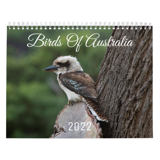 Calendário Austrália Birds 2022 (Capa)