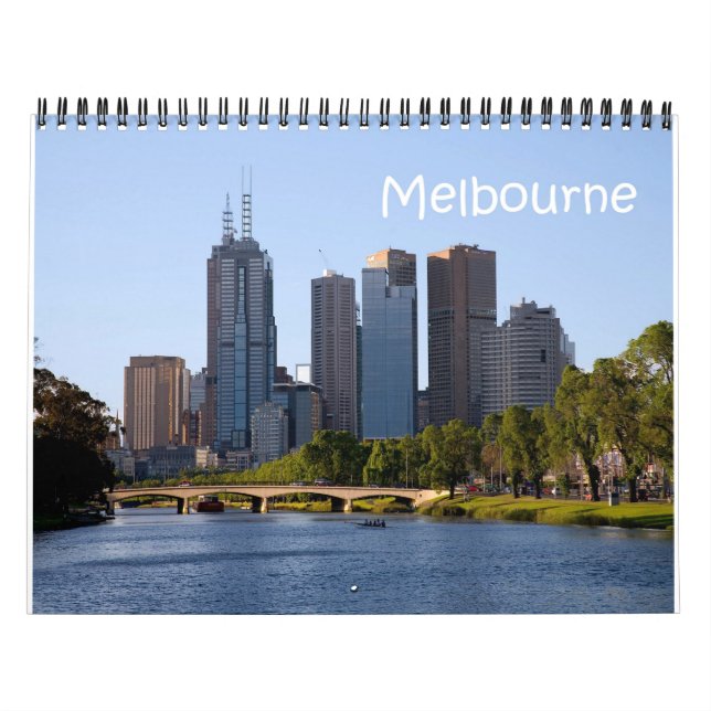 Calendário Austrália - Melbourne - (Capa)