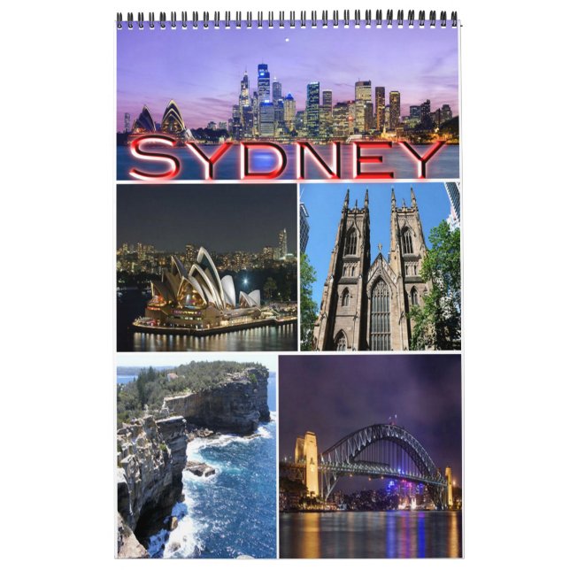Calendário Austrália - SYDNEY - (Capa)