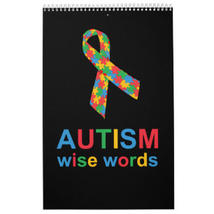 Calendário Autism Wise Words