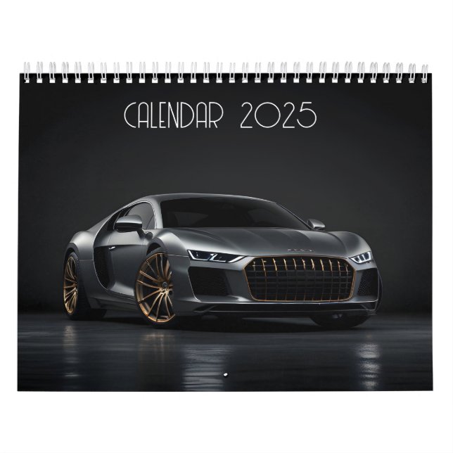Calendário Automóveis de luxo (Capa)