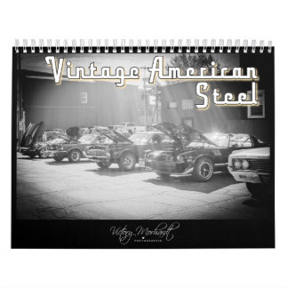 Calendário Automóvel Americano Clássico