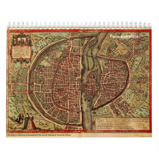 Calendário autrefois mais calendrier de Paris (Capa)