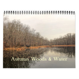 Calendário - Autumn Woods & Water
