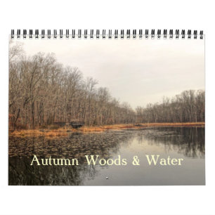Calendário - Autumn Woods & Water
