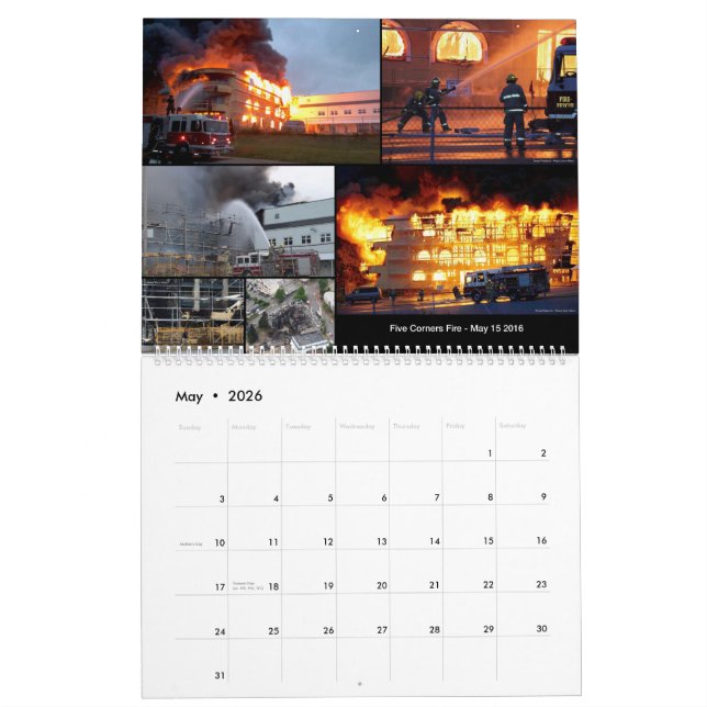 Calendário auxiliar 11x14.25 dos (Maio 2026)