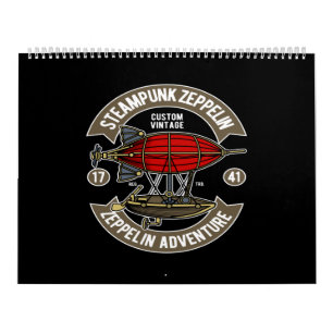 Calendário aventura zeppelin