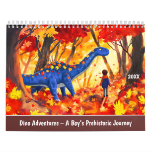 Calendário Aventuras com Dinossauros – A Jornada Pré-Históric