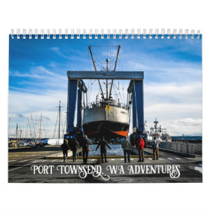 Calendário Aventuras Fotográficas em Port Townsend, WA