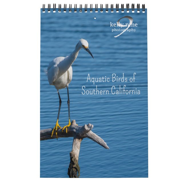 Calendário Aves Aquáticas do Sul da Califórnia por Kelly Nine (Capa)