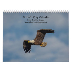 Calendário Aves de presa 2024
