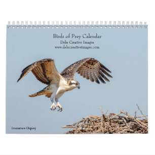 Calendário Aves de Rapina 2026