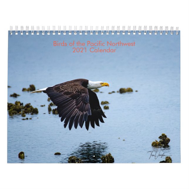 Calendário Aves do Pacífico Noroeste de 2021 Calendar (Capa)