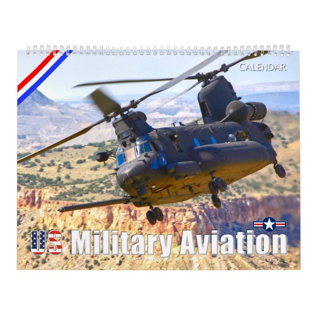 CALENDÁRIO AVIAÇÃO MILITAR DOS EUA (Capa)