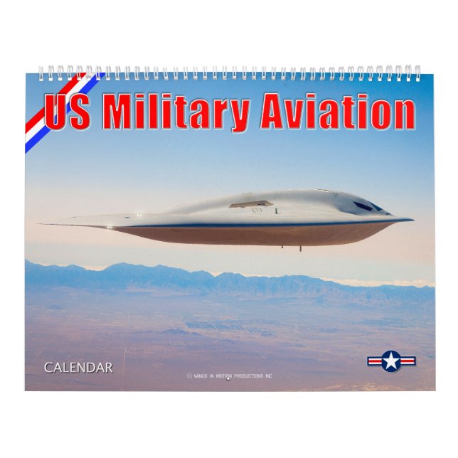 CALENDÁRIO AVIAÇÃO MILITAR DOS EUA (Capa)