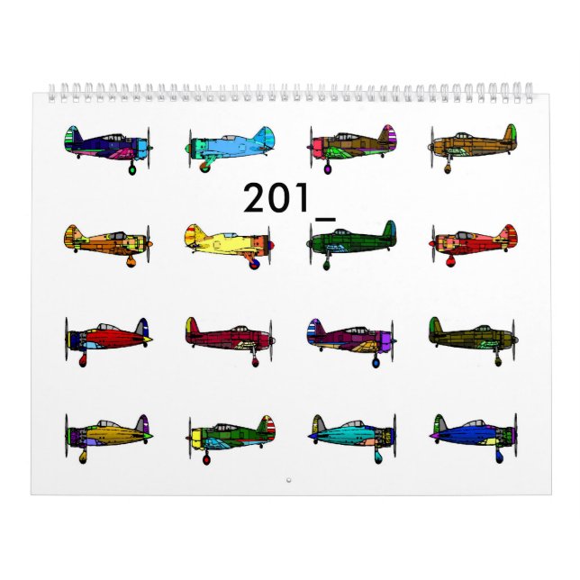 Calendário aviões, 201_ (Capa)