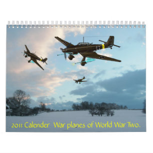 Calendário Aviões da Guerra do Calender de 2011...