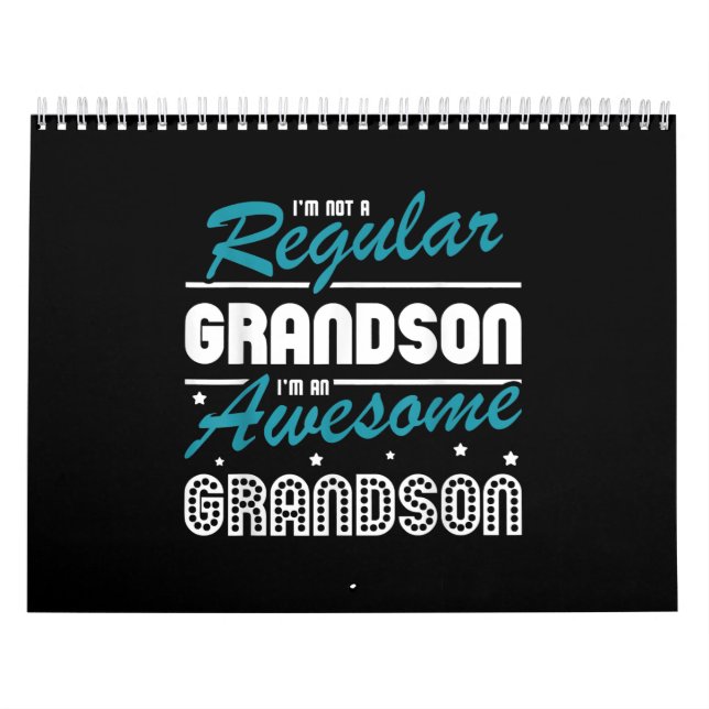 Calendário Avô Gift | Im Não É Um Neto Regular (Capa)