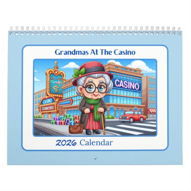 Calendário Avós No Cassino 2026  (Capa)