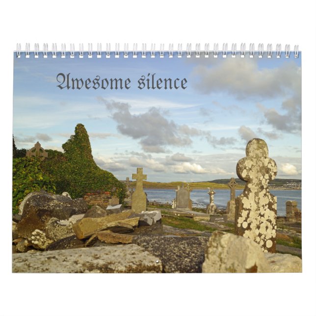 Calendário Awesome silence 2020 (Capa)
