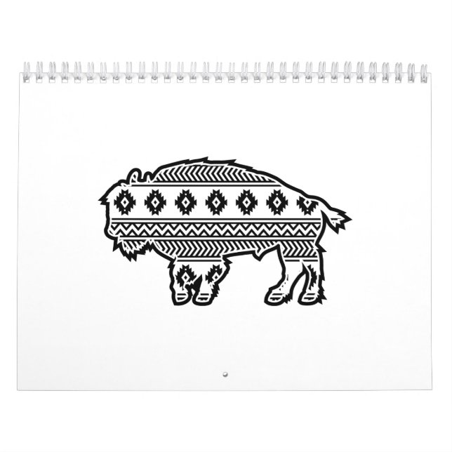 Calendário Aztec Buffalo (Capa)