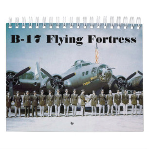 Calendário B-17 Fortaleza Voadora
