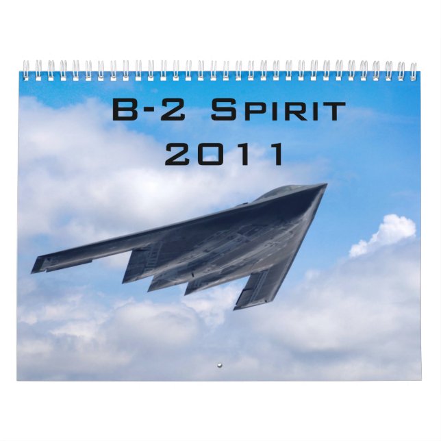 Calendário B-2 Espírito 2011 (Capa)