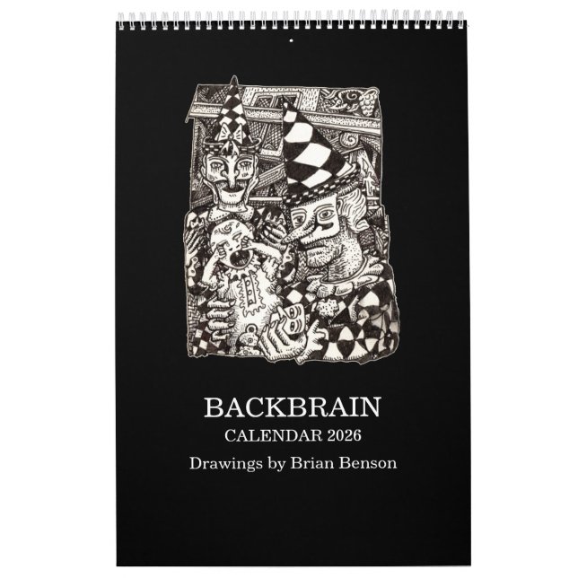 Calendário Backbrain 2026 (Capa)