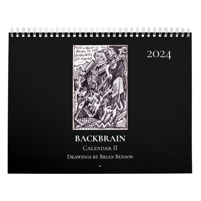 Calendário Backbrain II 2024 (Capa)