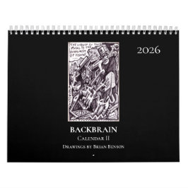 Calendário Backbrain II 2026