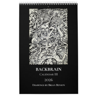 Calendário Backbrain III 2026 (Página Única)
