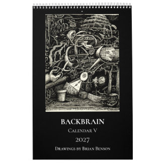 Calendário Backbrain V, 2027, Página Única