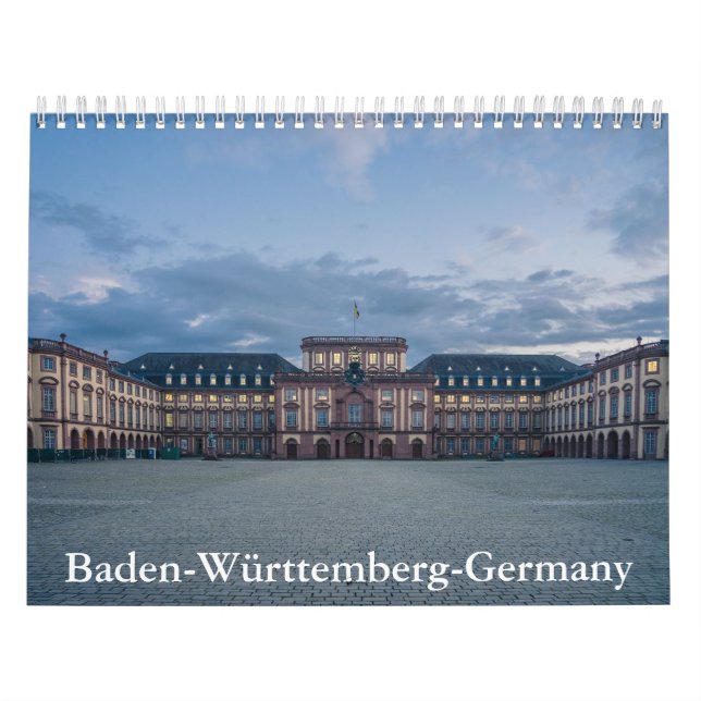 Calendário Baden-Württemberg-Alemanha (Capa)