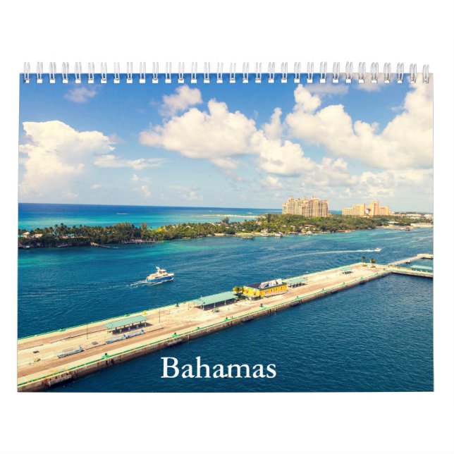 Calendário Bahamas (Capa)