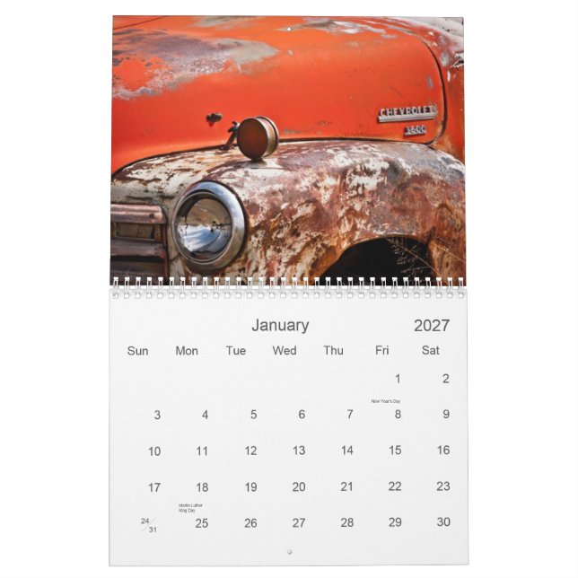 Calendário Baldes 2013 da oxidação (Jan 2027)